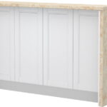 Πάγκος νησίδας Tahoma-Μήκος: 160 εκ.-Λευκό ματ-Latino Marble