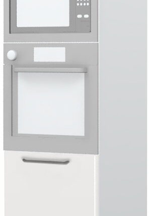 Επιδαπέδιο ντουλάπι φούρνου ψηλό Modena K21-60-RM-Λευκό - Λευκό γυαλιστερό