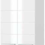 Ντουλάπι κρεμαστό Hudson V7-60-2K-Λευκό - Λευκό γυαλιστερό