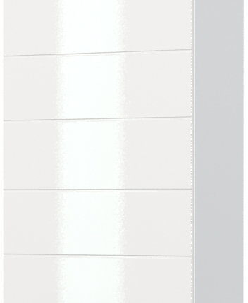 Ντουλάπι κρεμαστό Hudson V9-60-1K-Λευκό - Λευκό γυαλιστερό