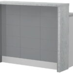 Πάγκος νησίδας Hudson-Μήκος: 120 εκ.-Γκρι-Chromix Silver