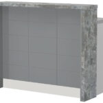 Πάγκος νησίδας Hudson-Μήκος: 120 εκ.-Γκρι-Siena Marble