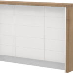 Πάγκος νησίδας Hudson-Μήκος: 150 εκ.-Λευκό-White Marble