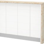 Πάγκος νησίδας Hudson-Μήκος: 160 εκ.-Λευκό-Latino Marble