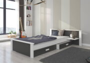 Παιδικό Κρεβάτι Avanta plus-180 x 80-Leuko-Anthraki - Image 2