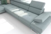 Γωνιακός καναπές Gelito Relax-Kitrino-Αριστερή - Image 3