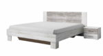 Κρεβάτι με 2 κομοδίνα Veron-160x200-Arctic Pine