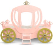 Παιδικό Κρεβάτι Princess Cariage-Roz - Image 4