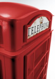 Διακοσμητικό Phone Booth-Kokkino - Image 4