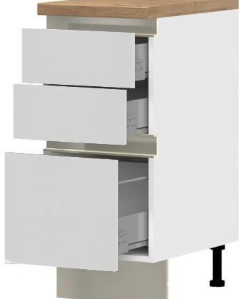 Επιδαπέδιο ντουλάπι Trinity R40-3M BOX-Leuko Gualistero
