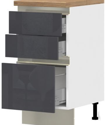 Επιδαπέδιο ντουλάπι Trinity R45-3M BOX-Anthraki Gualistero