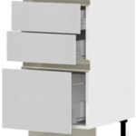 Επιδαπέδιο ντουλάπι Trinity R45-3M BOX-Leuko Gualistero