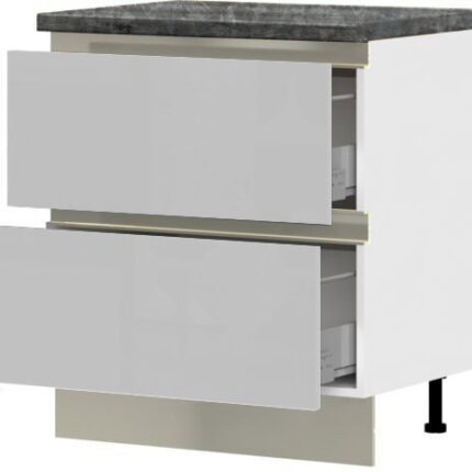 Επιδαπέδιο ντουλάπι Trinity R80-2M BOX-Leuko Gualistero