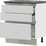 Επιδαπέδιο ντουλάπι Trinity R80-3M BOX-Leuko Gualistero