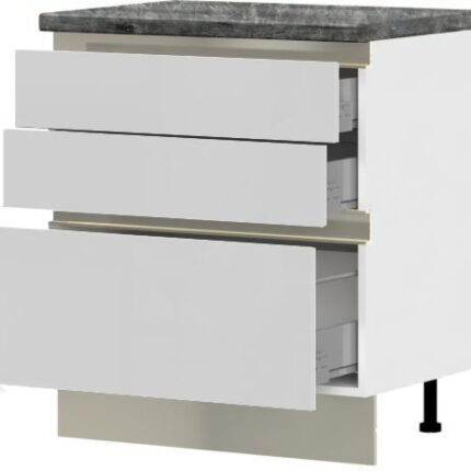 Επιδαπέδιο ντουλάπι Trinity R80-3M BOX-Leuko Gualistero