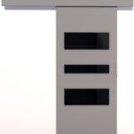 Συρόμενη πόρτα Euro-Gkri-Μήκος: 76 εκ.