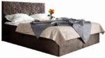 Επενδυμένο κρεβάτι Box 1-Kafe-180 x 200