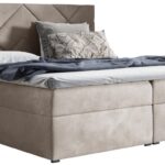 Επενδυμένο κρεβάτι Box 3-Mpez-120 x 200