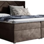 Επενδυμένο κρεβάτι Box 3-Kafe-200 x 200