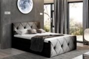 Επενδυμένο κρεβάτι Crystal lux-Mauro-140 x 200 - Image 2
