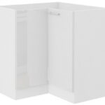 Επιδαπέδιο ντουλάπι γωνιακό Lyona 90x90 DN 1F BB-Leuko
