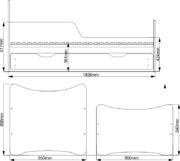 Παιδικό Κρεβάτι SMB-184 x 94 x 90 εκ.-Αεροπλάνο - Image 3