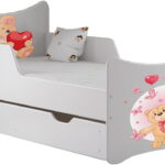 Παιδικό Κρεβάτι SMB-164 x 84 x 80 εκ.-Bear
