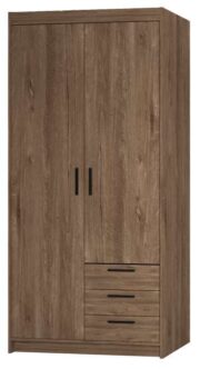 Ντουλάπα Ester 2D3S-Lefkas Oak