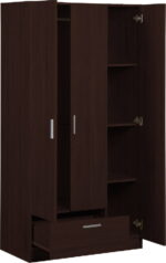 Ντουλάπα Wilson 3DS τρίφυλλη-Wenge - Image 2
