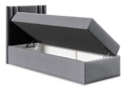 Επενδυμένο κρεβάτι Mini 2-Mpez-100 x 200-Aristera - Image 3