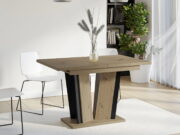 Τραπέζι Doha επεκτεινόμενο ΙΙ-artisan oak - mauro mat - Image 4