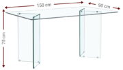 Τραπέζι Crystal - Image 3