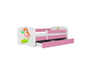 Παιδικό Κρεβάτι Babydreams Cartoon-Roz-140 x 70-Mermaid - Image 4