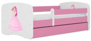 Παιδικό Κρεβάτι Babydreams Cartoon-Roz-180 x 80-Princess