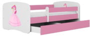 Παιδικό Κρεβάτι Babydreams Cartoon-Roz-180 x 80-Princess - Image 4