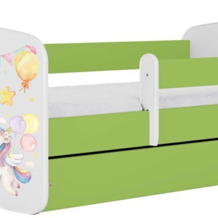 Παιδικό Κρεβάτι Babydreams Cartoon-Prasino-140 x 70-Balloon