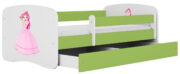 Παιδικό Κρεβάτι Babydreams Cartoon-Prasino-160 x 80-Princess - Image 4