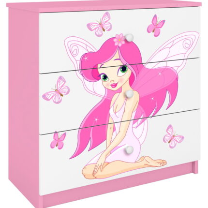 Συρταριέρα Babydreams Cartoon-Roz-Fairy with butterflies