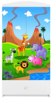 Ντουλάπα Babydreams Cartoon-Leuko-Safari - Image 6