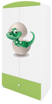Ντουλάπα Babydreams Cartoon-Prasino- Baby Dino - Image 6