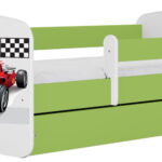 Παιδικό Κρεβάτι Babydreams Cartoon-Prasino-140 x 70-Formula