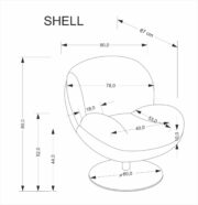 Πολυθρόνα Shally-Krem - Image 3