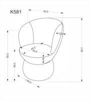 Καρέκλα Exie - Image 4
