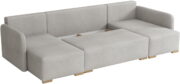 Γωνιακός καναπές Como U-Beige - Image 5