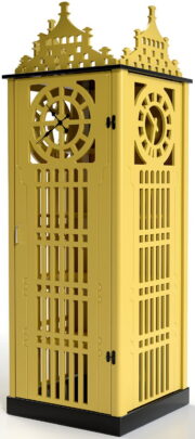 Ντουλάπα Big Ben μονόφυλλη - Image 6