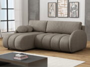 Γωνιακός καναπές Zara-Cappuccino - Image 6