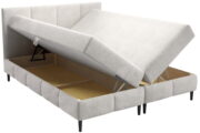 Επενδυμένο κρεβάτι Box Best II-Mpez-200 x 200 - Image 4