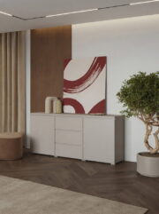Έπιπλο τηλεόρασης Domus Mini-Γκρεζ - Image 6