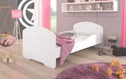 Παιδικό Κρεβάτι Belossi I-Λευκό-140 x 70-Χωρίς προστατευτικό - Image 2