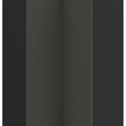 Κρεμαστό ντουλάπι γωνιακό Arianna 60x60 GN 108 2F-Γκρι